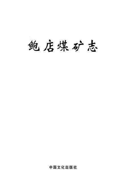 《鲍店煤矿志》.pdf_山东省志预览图1