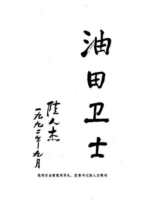 《胜利油田公安保卫志(1964-1990)》.pdf_山东省志预览图3