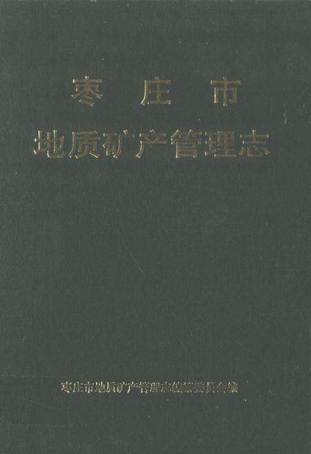 《枣庄市地质矿产管理志》.pdf_山东省志缩略图