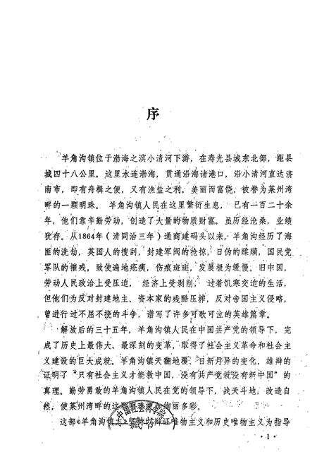 《《寿光县羊角沟镇志》》.pdf_山东省志预览图1