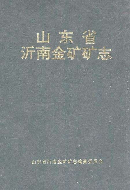 《山东省沂南金矿矿志》.pdf_山东省志缩略图