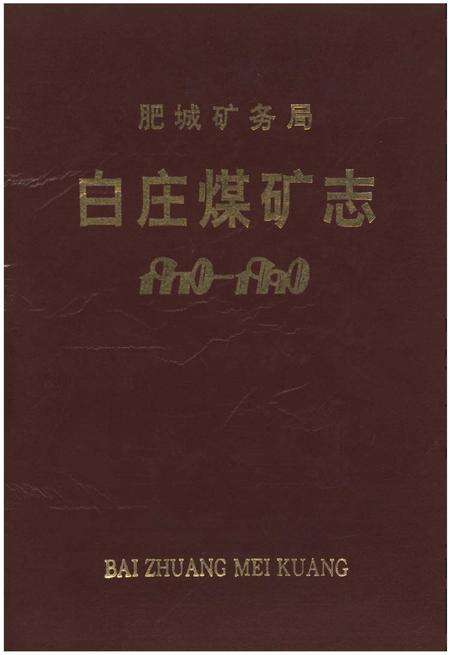 《肥城矿务局白庄煤矿志（1970-1990）》.pdf_山东省志缩略图