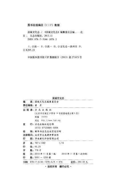 《山东滨州滨城文化志1949-2013》.pdf_山东省志预览图2