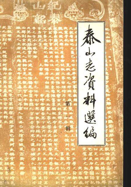 《泰山志资料选编》.pdf_山东省志缩略图