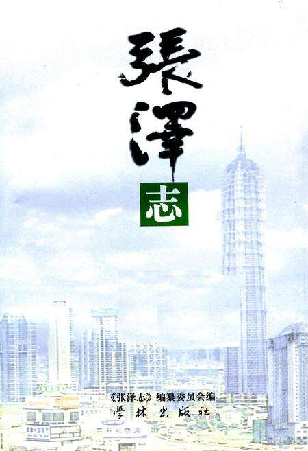 《张泽志》.pdf电子版_上海市志预览图1