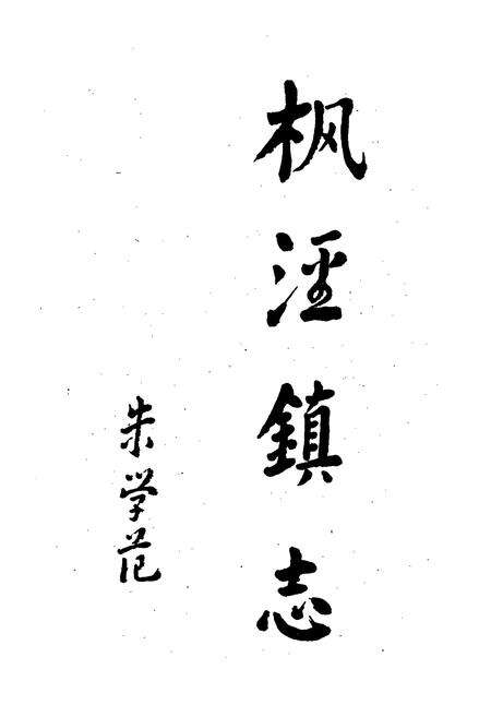 《枫泾镇志》.pdf电子版_上海市志预览图4