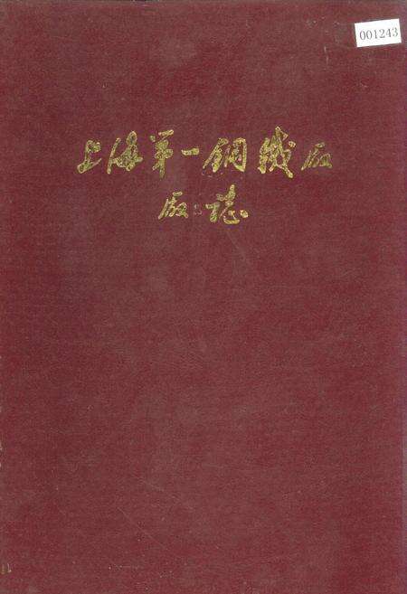 《上海第一钢铁厂厂志》.pdf电子版_上海市志缩略图