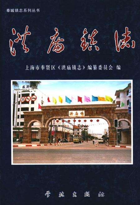 《洪庙镇志》.pdf电子版_上海市志缩略图