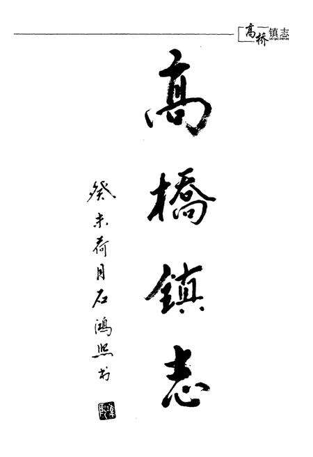 《高桥镇志》.pdf电子版_上海市志预览图3