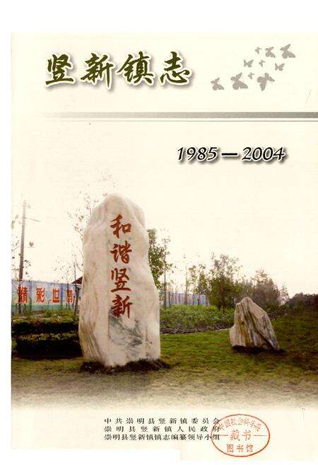《竖新镇志(1985-2004)》.pdf电子版_上海市志预览图1