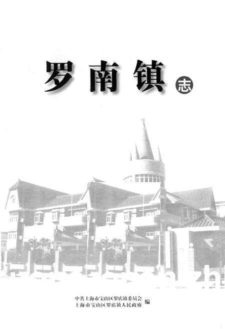 《罗南镇志》.pdf电子版_上海市志预览图1