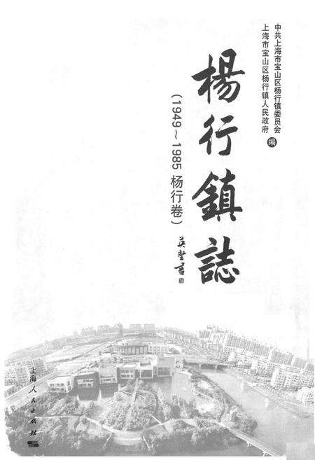 《杨行镇志(1949~1985杨行卷)》.pdf电子版_上海市志预览图1