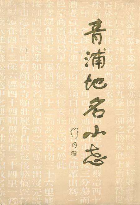 《青浦地名小志》.pdf电子版_上海市志缩略图