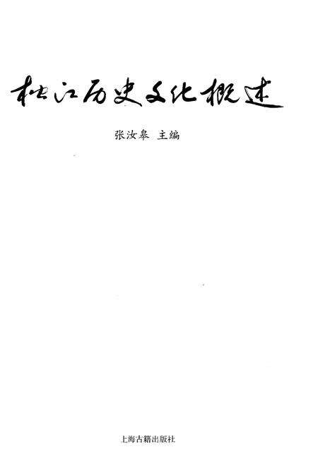 《松江历史文化概述》.pdf电子版_上海市志预览图1