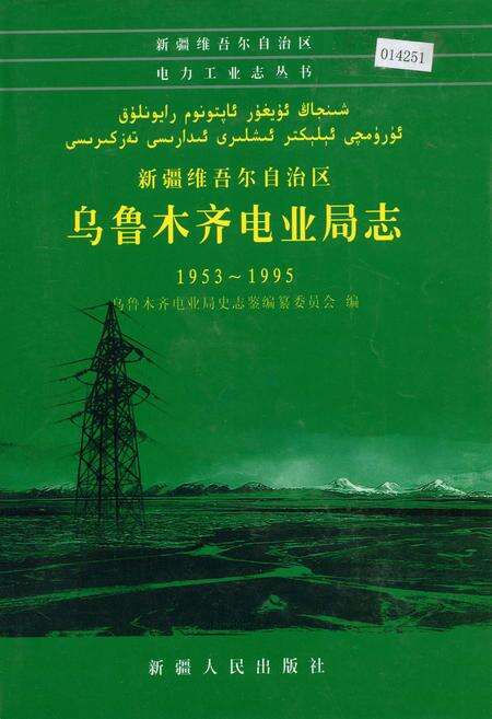 《乌鲁木齐电业局志》.pdf_新疆维吾尔自治区志缩略图