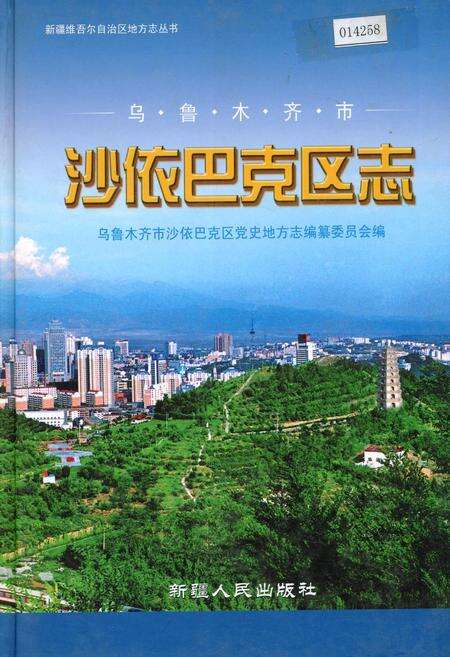 《乌鲁木齐市沙依巴克区志》.pdf_新疆维吾尔自治区志缩略图