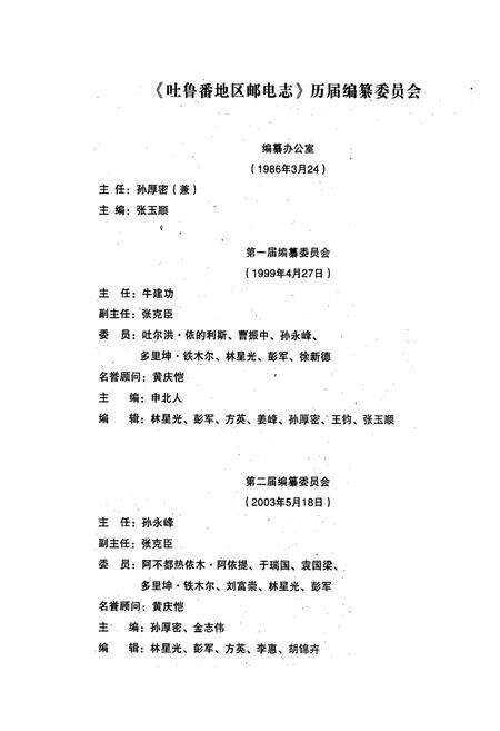 《吐鲁番地区邮电志》.pdf_新疆维吾尔自治区志预览图2