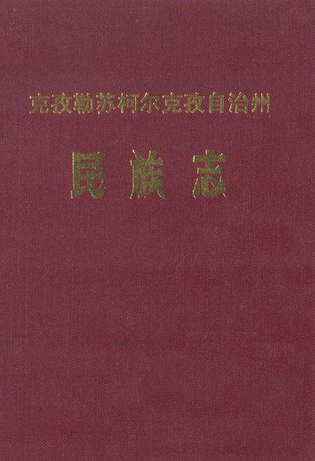 《克孜勒苏柯尔克孜自治州民族志》.pdf_新疆维吾尔自治区志缩略图