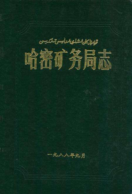 《哈密矿务局志》.pdf_新疆维吾尔自治区志缩略图
