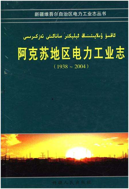 《阿克苏地区电力工业志 1938-2004》.pdf_新疆维吾尔自治区志缩略图