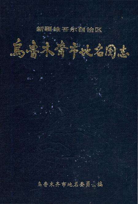 《新疆维吾尔自治区乌鲁木齐市地名图志》.pdf_新疆维吾尔自治区志缩略图