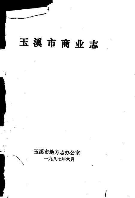 《玉溪市商业志》.pdf_云南省志预览图1