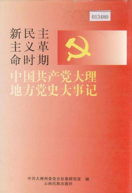 《新民主主义革命时期中国共产党大理地方党史大事记》.pdf_云南省志缩略图