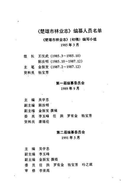 《楚雄市林业志》.pdf_云南省志预览图1