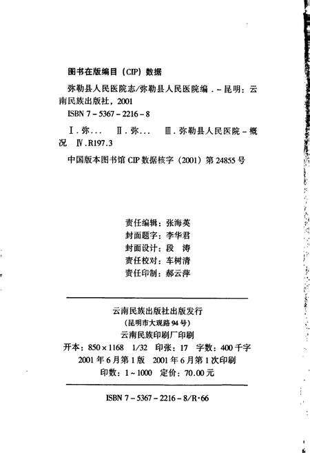 《弥勒县人民医院志》.pdf_云南省志预览图4