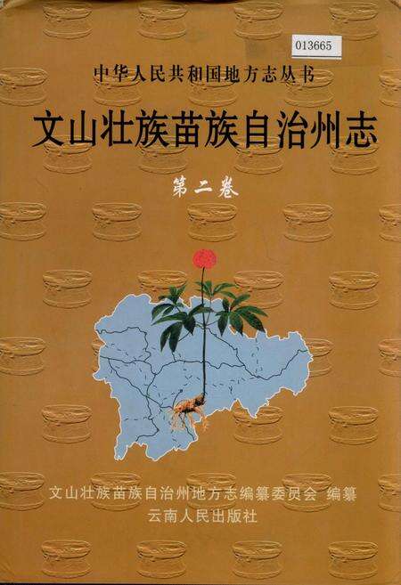 《文山壮族苗族自治州志 第二卷》.pdf_云南省志缩略图