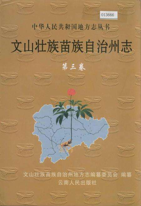 《文山壮族苗族自治州志 第三卷》.pdf_云南省志缩略图