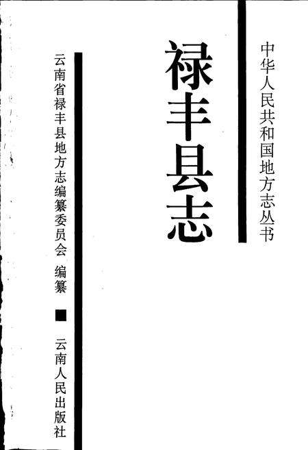 《禄丰县志》.pdf_云南省志预览图1