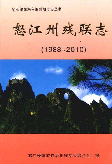 《怒江州残联志》.pdf_云南省志