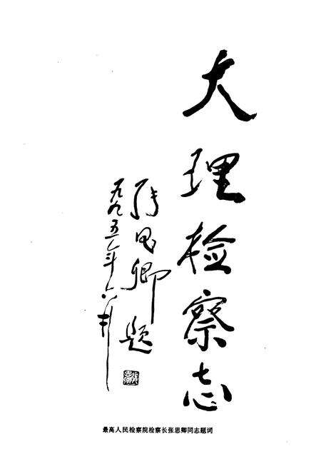 《《大理白族自治州检察志》》.pdf_云南省志预览图2