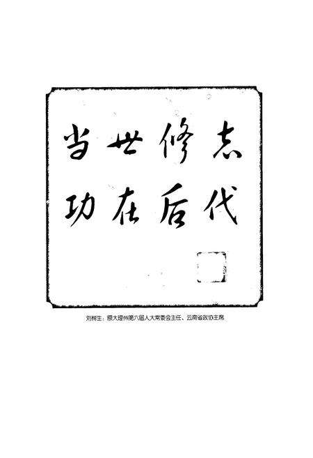 《《大理白族自治州人民代表大会志》》.pdf_云南省志预览图4