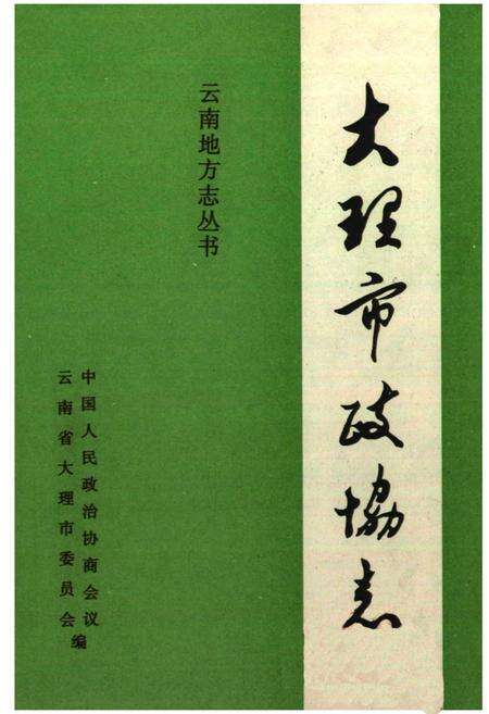 《《大理市政协志》》.pdf_云南省志预览图1