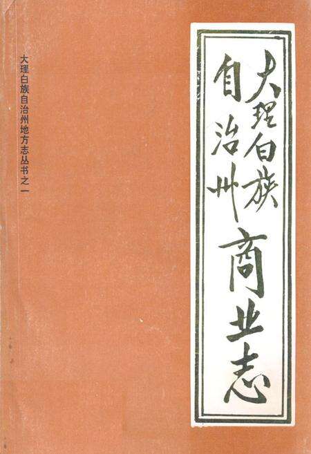 《大理白族自治州商业志》.pdf_云南省志缩略图