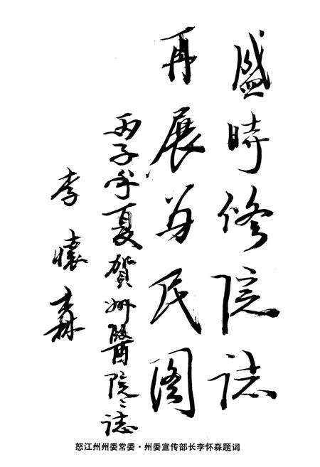 《云南省怒江傈僳族自治州人民医院院志》.pdf_云南省志预览图4