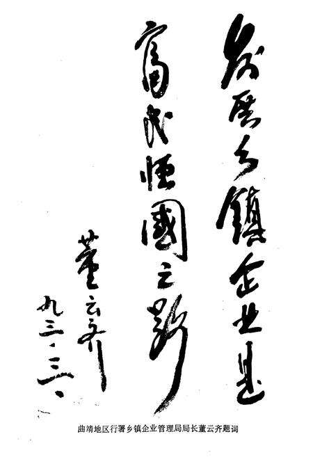 《《曲靖地区乡镇企业志》》.pdf_云南省志预览图5