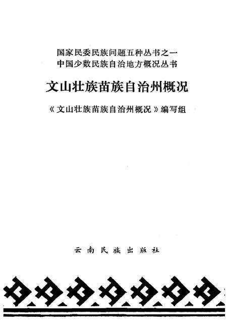 《文山壮族苗族自治州概况》.pdf_云南省志预览图1
