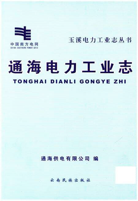 《通海电力工业志》.pdf_云南省志预览图1