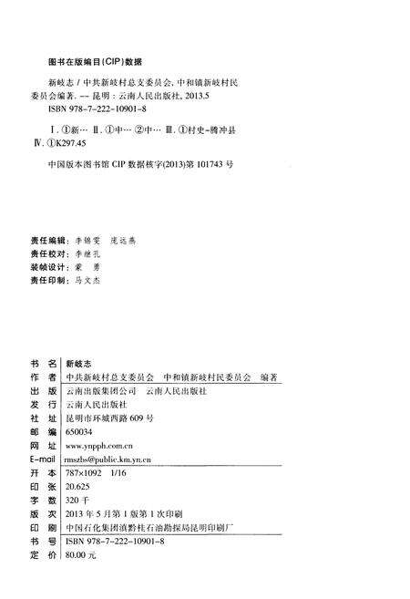 《新岐志(1708-2012)》.pdf_云南省志预览图2