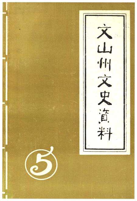 《文山州文史资料(第五辑)》.pdf_云南省志缩略图