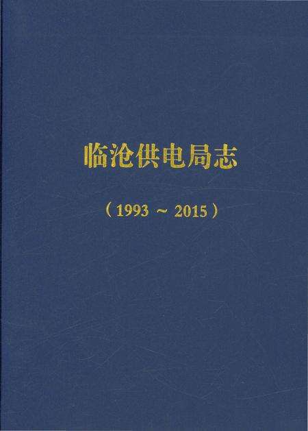 《临沧供电局志 1993-2015》.pdf_云南省志预览图1