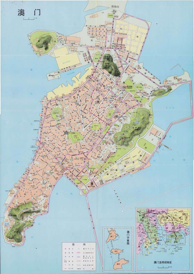 1988年《澳门地图》预览图1