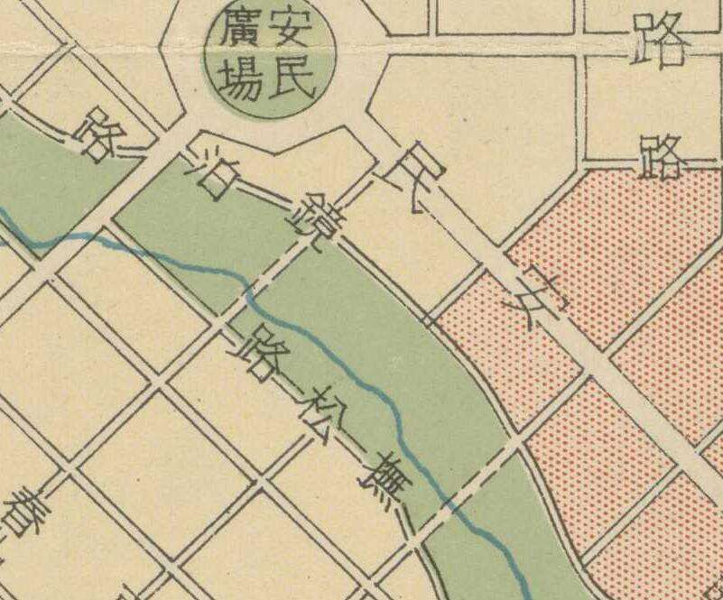 1934年《最新大新京明细全图 现在之计划》预览图2