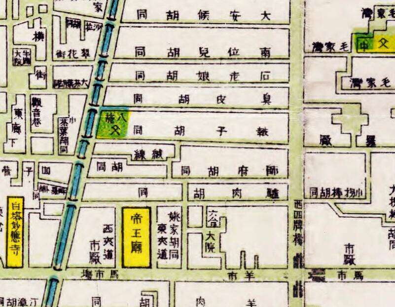 1921年《最新北京全图》预览图3