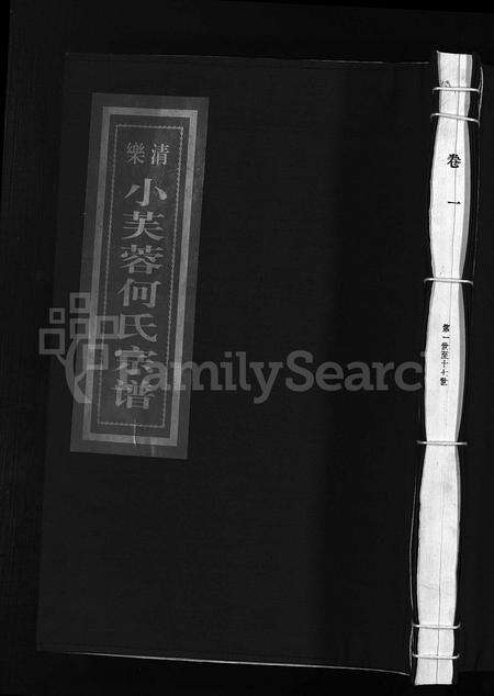 4186.乐清小芙蓉何氏宗谱 [4卷](别名：Yue Qing Xiao Fu Rong He Shi Zong Pu、小芙蓉何氏宗谱、乐清小芙蓉何氏宗谱).pdf电子版缩略图