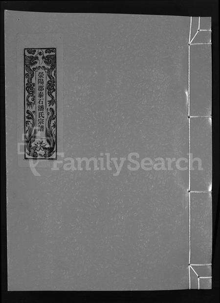 4420.荥阳郡泰石潘氏宗谱 [残卷](别名：泰川潘氏宗谱、Ying Yang Jun Tai Shi Pan Shi Zong Pu、荥阳郡泰石潘氏宗谱).pdf电子版缩略图