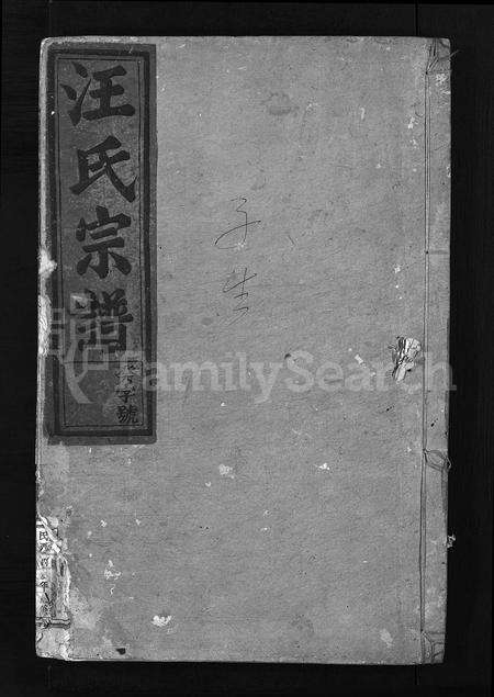 4516.汪氏宗谱 [8卷](别名：宫泽汪氏重修宗谱、宫泽汪氏宗谱、Wang Shi Zong Pu).pdf电子版缩略图